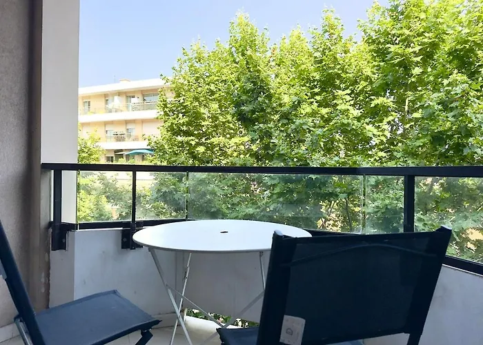 Spacious New And Terrace דירה ז'ואן-לה-פינס